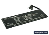 Apple iPhone 5 Replacement Battery, 3.8V, 1400mAh, Li-Polymer 1