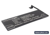 Apple iPhone 5s Replacement Battery, 3.8V, 1500mAh, Li-Polymer 1