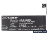 Apple iPhone 5s Replacement Battery, 3.8V, 1500mAh, Li-Polymer 5