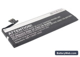Apple iPhone 5C Replacement Battery, 3.8V, 1500mAh, Li-Polymer 3