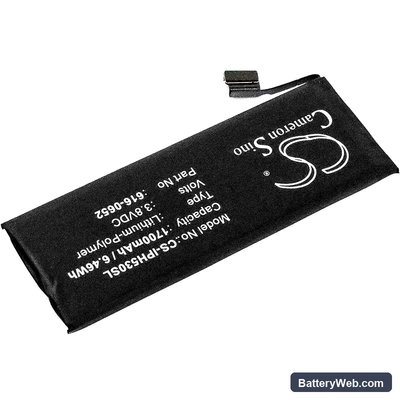 Apple Apple iPhone 5s Replacement Battery, 3.8V, 1700mAh, Li-Polymer 2