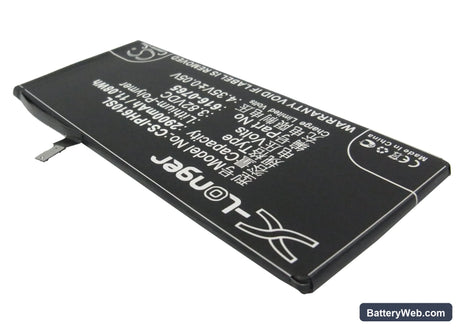 Apple iPhone 6 Plus Replacement Battery, 3.82V, 2900mAh, Li-Polymer 2