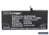 Apple iPhone 6 Plus Replacement Battery, 3.82V, 2900mAh, Li-Polymer 5
