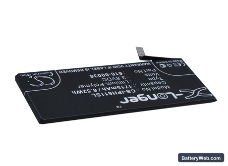Apple iPhone 6s Replacement Battery, 3.8V, 1715mAh, Li-Polymer 2