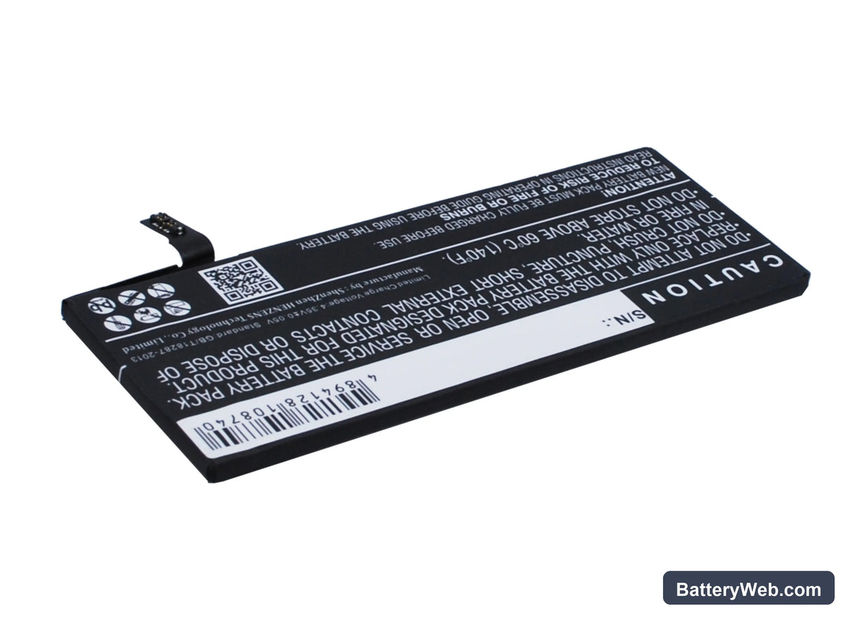 Apple iPhone 6s Replacement Battery, 3.8V, 1715mAh, Li-Polymer 4