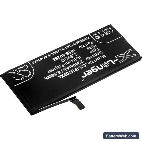Apple iPhone 7 Replacement Battery, 3.8V, 2200mAh, Li-Polymer 2