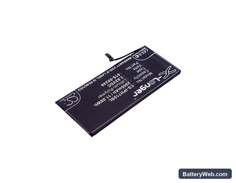 Apple iPhone 7 Plus Replacement Battery, 3.82V, 2900mAh, Li-Polymer 2