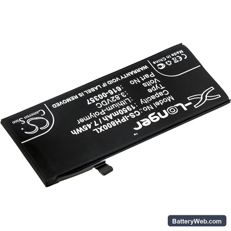 Apple iPhone 8 Replacement Battery, 3.82V, 1950mAh, Li-Polymer 2