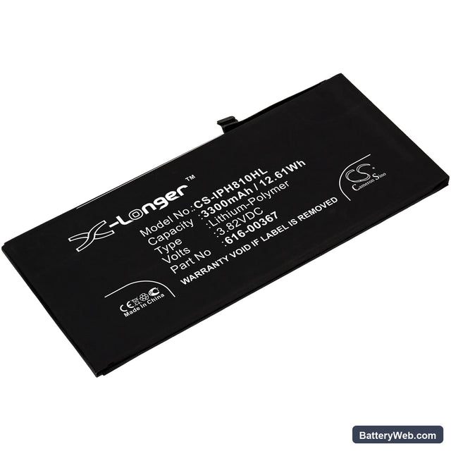 Apple iPhone 8 Plus Replacement Battery, 3.82V, 3300mAh, Li-Polymer 1