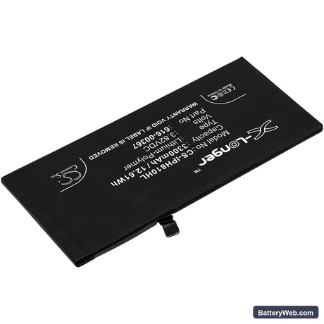 Apple iPhone 8 Plus Replacement Battery, 3.82V, 3300mAh, Li-Polymer 2