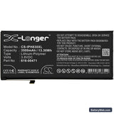Apple iPhone XR Replacement Battery, 3.8V, 3500mAh, Li-Polymer 3