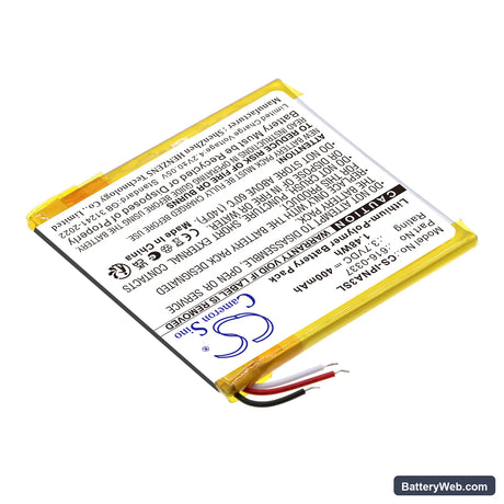 Apple iPod Nano 3rd 4GB Replacement Battery, 3.7V, 400mAh, Li-Polymer 2