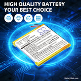 Apple iPod Nano 3rd 4GB Replacement Battery, 3.7V, 400mAh, Li-Polymer 6