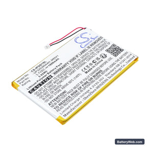 Apple iPOD 1st Replacement Battery, 3.7V, 1600mAh, Li-Polymer 1
