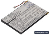 Apple iPOD 1st Replacement Battery, 3.7V, 2200mAh, Li-Polymer 1
