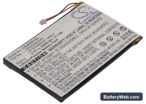 Apple iPOD 1st Replacement Battery, 3.7V, 2200mAh, Li-Polymer 1