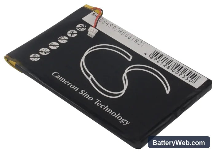 Apple iPOD 1st Replacement Battery, 3.7V, 2200mAh, Li-Polymer 3