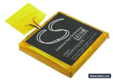 Apple iPOD Shuffle G2 1GB Replacement Battery, 3.7V, 100mAh, Li-Polymer 3