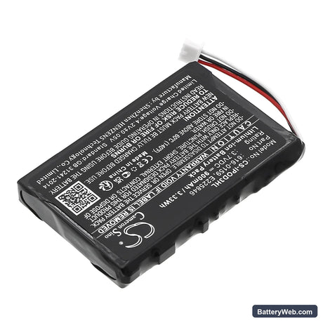 Apple iPOD 3th Generation Replacement Battery, 3.7V, 900mAh, Li-ion 2