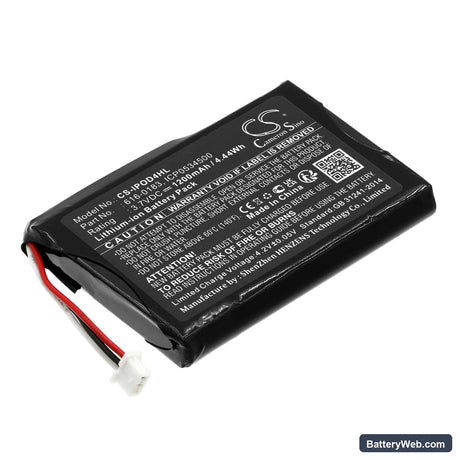 Apple iPOD 4th Generatio Replacement Battery, 3.7V, 1200mAh, Li-ion 1