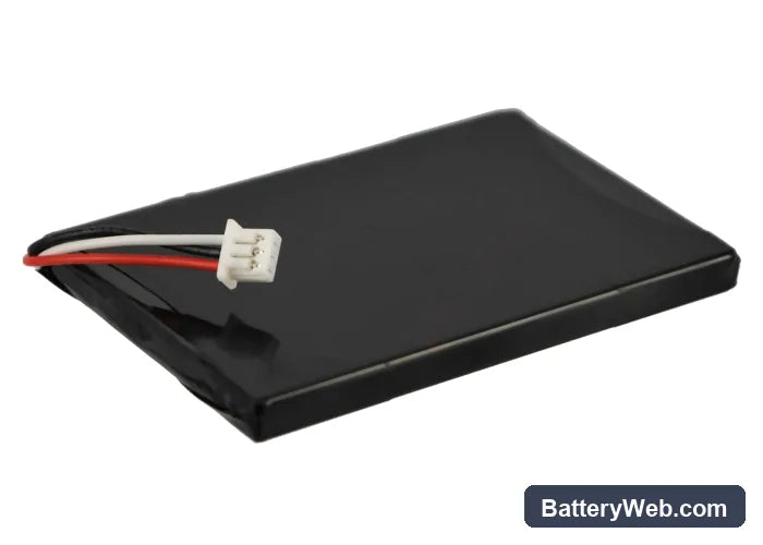 Apple iPOD 4th Generation Replacement Battery, 3.7V, 750mAh, Li-ion 3