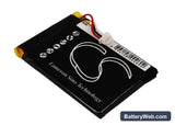Apple iPOD 4th Generation Replacement Battery, 3.7V, 900mAh, Li-Polymer 3