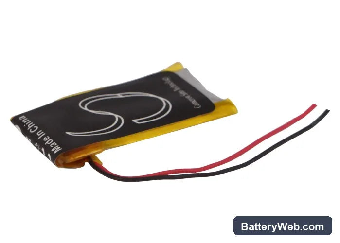 Apple iPOD shuffle 5th Replacement Battery, 3.7V, 50mAh, Li-Polymer 3