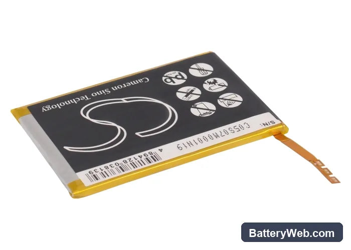 Apple iPod Touch 4th Replacement Battery, 3.7V, 930mAh, Li-Polymer 4