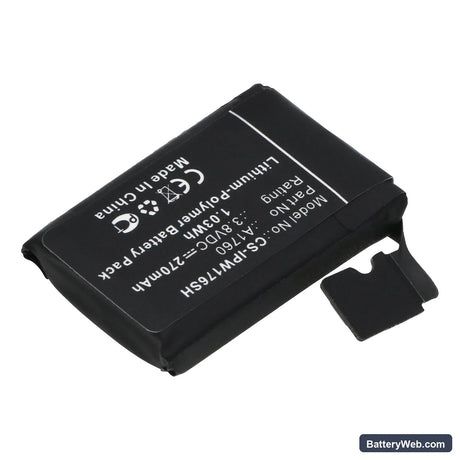 Apple MNNN2LL/A Replacement Battery, 3.8V, 270mAh, Li-Polymer 2