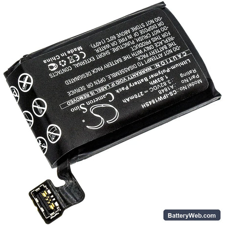 Apple MQJU2LL/A Replacement Battery, 3.82V, 270mAh, Li-Polymer 2