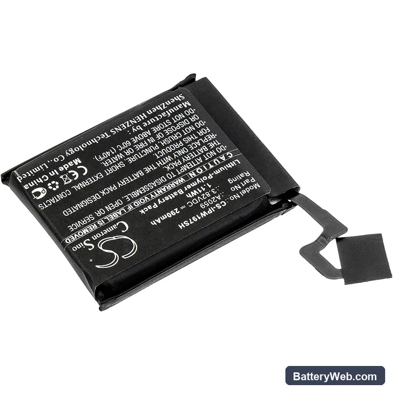 Apple Watch Series 4 44mm Replacement Battery, 3.82V, 290mAh, Li-Polymer 2