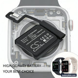 Apple Watch SE 2 40mm Replacement Battery, 3.85V, 200mAh, Li-Polymer 5