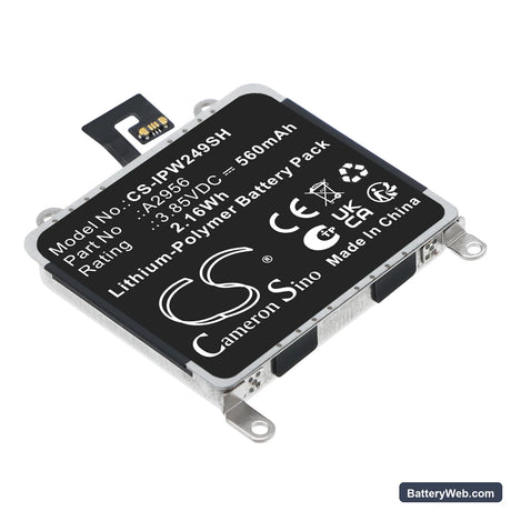 Apple A2686 Replacement Battery, 3.85V, 560mAh, Li-Polymer 1