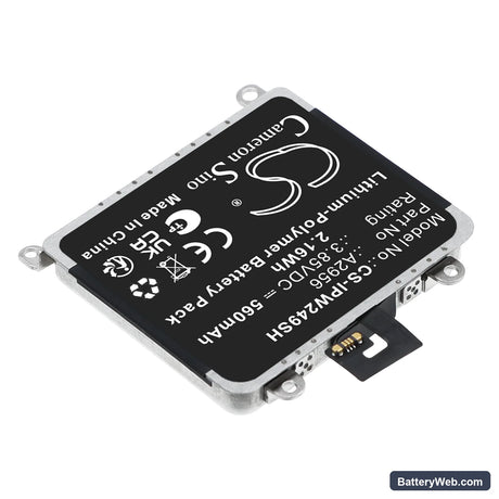 Apple A2686 Replacement Battery, 3.85V, 560mAh, Li-Polymer 2