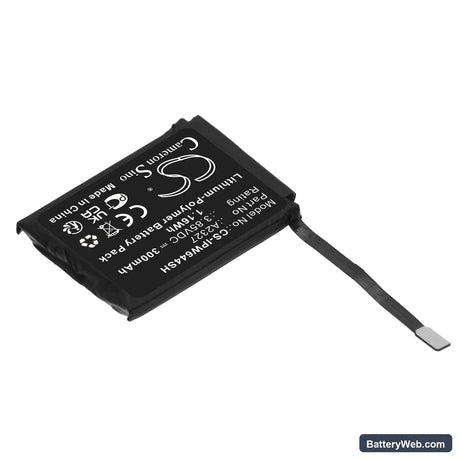 Apple Watch Series S6 44mm Replacement Battery, 3.85V, 300mAh, Li-Polymer 2