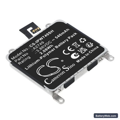 Apple A285 Replacement Battery, 3.86V, 540mAh, Li-Polymer 1