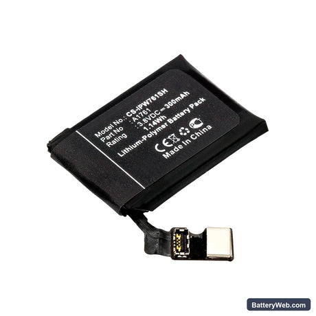 Apple Watch 2 42mm Replacement Battery, 3.8V, 300mAh, Li-Polymer 1
