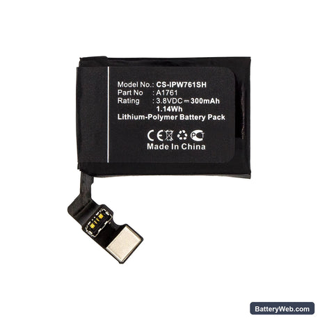 Apple Watch 2 42mm Replacement Battery, 3.8V, 300mAh, Li-Polymer 5