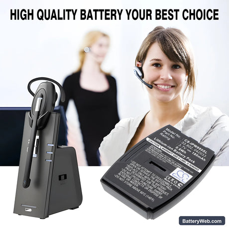 IPN Emotion W880 Replacement Battery, 3.7V, 180mAh, Li-ion 6