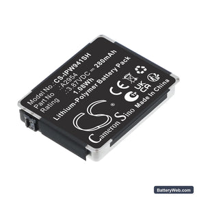 Apple MR913LL/A Replacement Battery, 3.87V, 280mAh, Li-Polymer 1