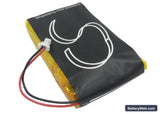 Garmin iQue 3200 Replacement Battery, 3.7V, 2000mAh, Li-Polymer 4