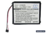 Garmin Nuvi 2200 Replacement Battery, 3.7V, 800mAh, Li-ion 5