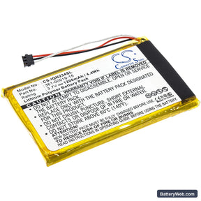 Garmin Nulink 2340 Replacement Battery, 3.7V, 1200mAh, Li-Polymer 1