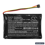 Garmin Nuvi 2539LM Replacement Battery, 3.7V, 1000mAh, Li-ion 3
