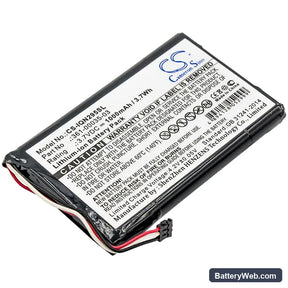 Garmin Nuvi 2555LMT Replacement Battery, 3.7V, 1000mAh, Li-ion 1