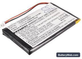 Garmin Nuvi 300 Replacement Battery, 3.7V, 1250mAh, Li-Polymer 1