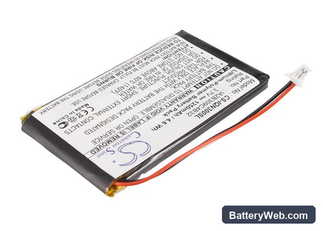 Garmin Nuvi 300 Replacement Battery, 3.7V, 1250mAh, Li-Polymer 2