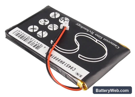 Garmin Nuvi 300 Replacement Battery, 3.7V, 1250mAh, Li-Polymer 4