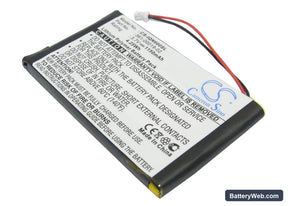 Garmin Nuvi 600 Replacement Battery, 3.7V, 1150mAh, Li-Polymer 1