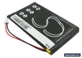 Garmin Nuvi 600 Replacement Battery, 3.7V, 1150mAh, Li-Polymer 3